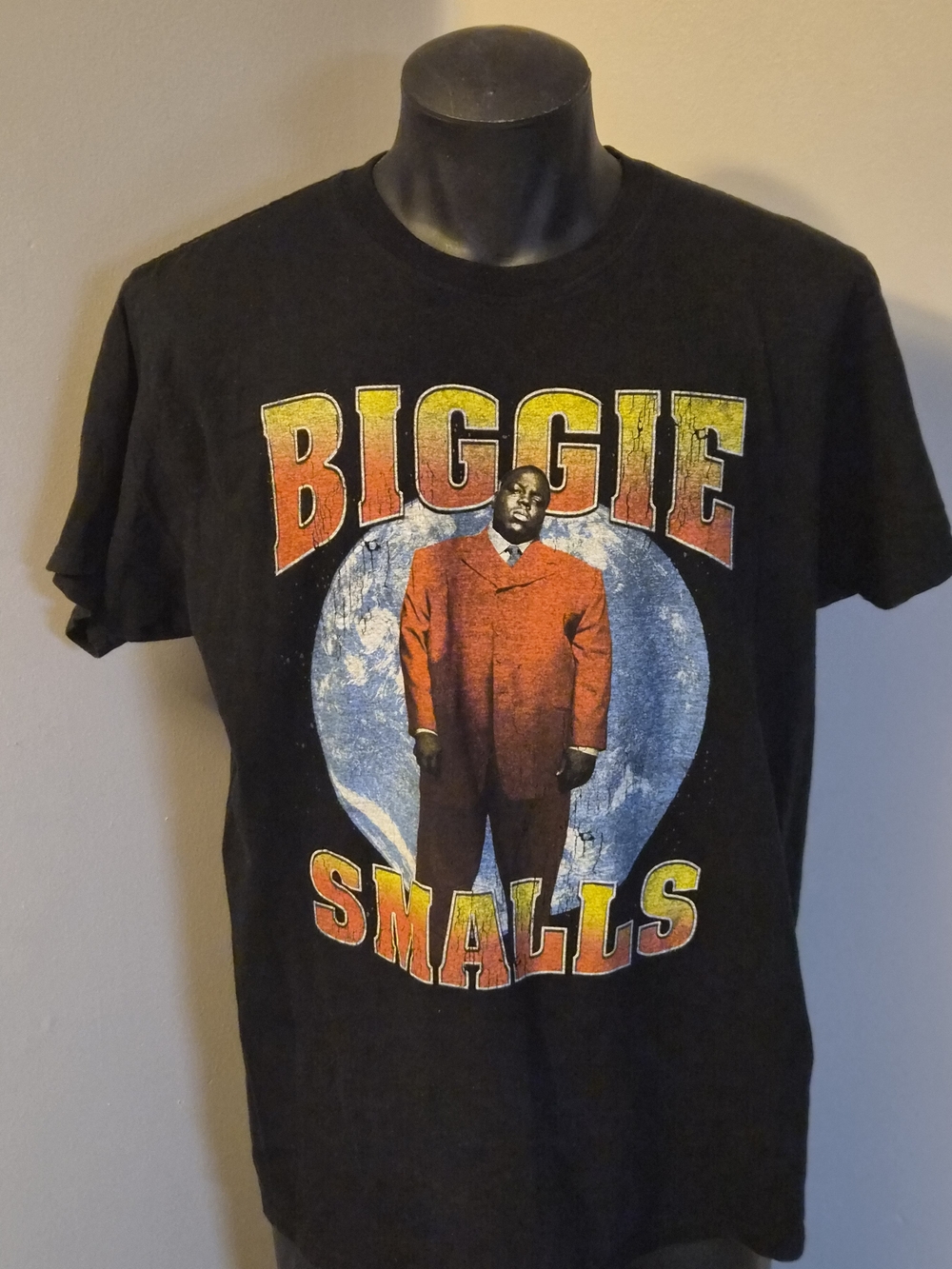 Biggie Smalls Notorious B.I.G. Graphic T-Shirt Black Rap Hip Hop Streetwear